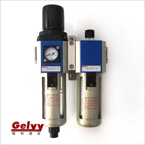 油水分离器两联件GFC200-08/10 GFC300-10/15嵌入式 方表二联件