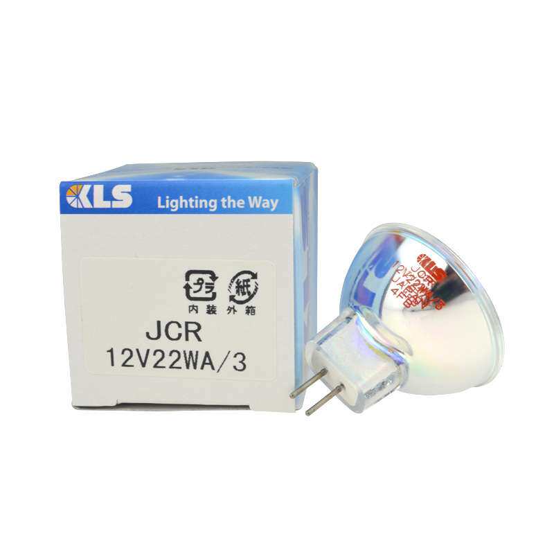 KLS JCR12V22W A/3 卤素杯灯,OLYMPUS显微镜冷光源灯泡 SZ2-LGB