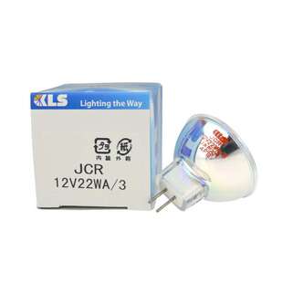 KLS JCR12V22W A/3 卤素杯灯,OLYMPUS显微镜冷光源灯泡 SZ2-LGB