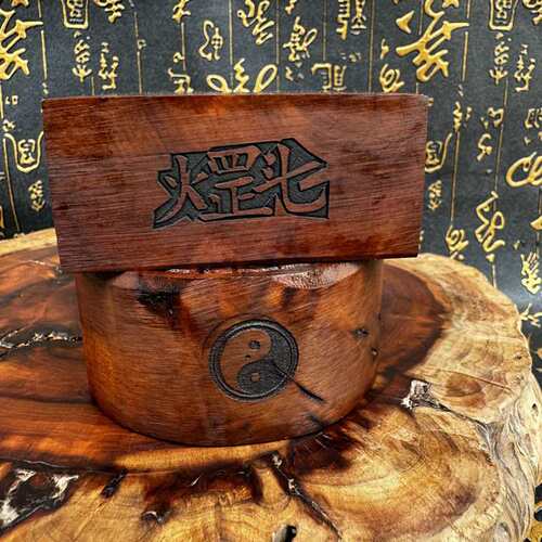 道家用品雷痕枣木精雕太乙救苦天尊令牌道文化太乙像令牌