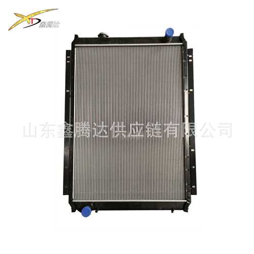 PC220-7挖掘机水箱散热器 206-03-71111铝制水箱总成汽配