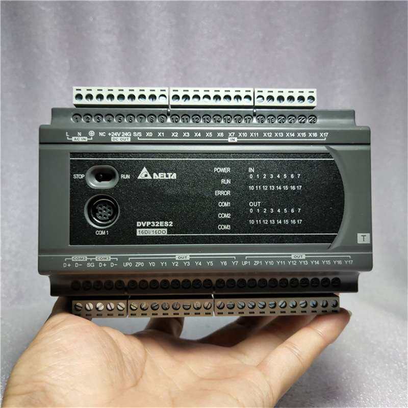 供应台达ES2系列 DVP32ES200T 32点台达PLC 16进出 质保一年