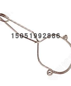 代尔塔508009AM009大口径安全钩钢制自锁快速挂钩开口140毫米