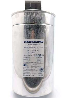 德国ELECTRONICON 滤波电容1200V3X55.7uF 薄膜电容 伊凯基2024