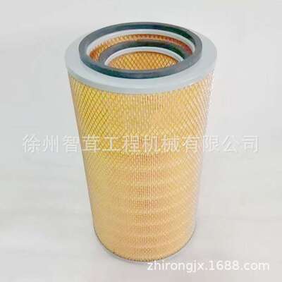 山推SR20M  SR22M压路机空气滤芯 上柴D6114发动机空滤格  配件