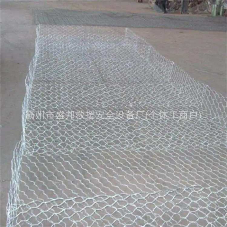 防汛抢险河道治理装石头铅丝笼网片水利工程格宾石笼网箱