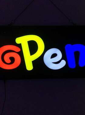 外贸热销 LED树脂灯箱/广告牌 12V RESIN LED SIGN  发光字灯牌