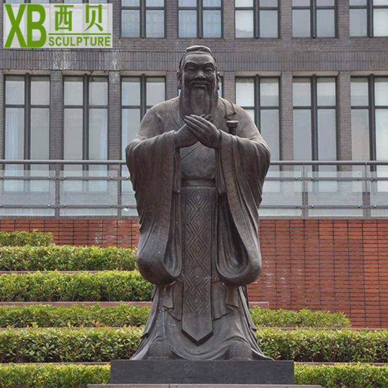 铜张仲景雕像 古代名人像 厂家销售 铸铜四大名医雕塑