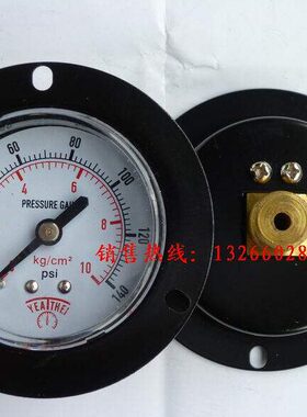 1010边轴水处理设备带KG-、式压力表向质压力表0优面板MM0