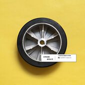 身E轮子轮洗地机行走轮子X支撑大配件轮 机小奔B洗地机N原装