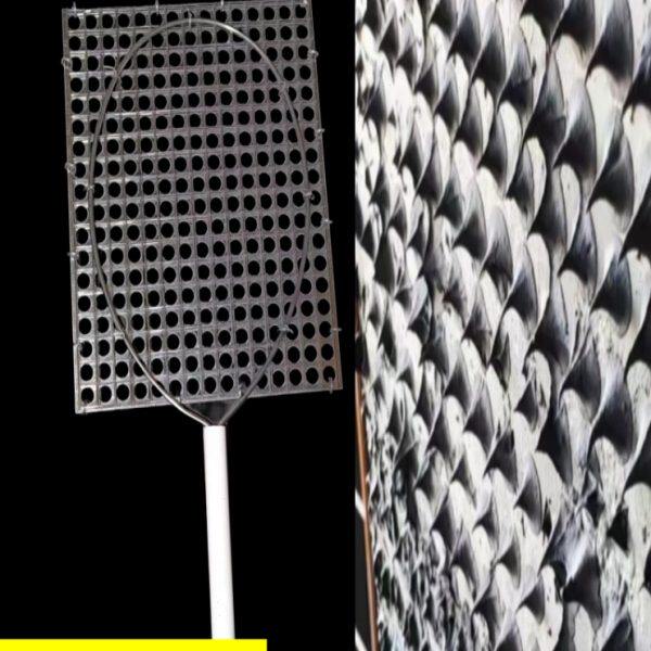 拉打网抹灰砂浆浆塑料板甩浆江水泥拍板墙面工地浆毛拍子神器毛网