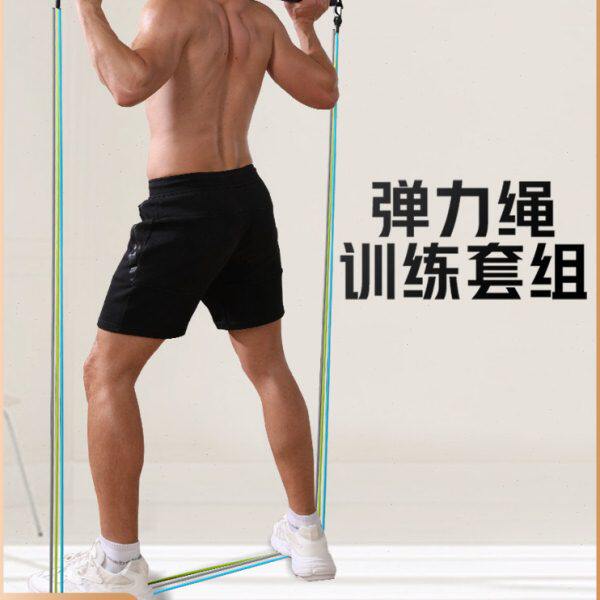 弹力绳健身男弹力带胸肌臂力训练带深蹲健身器材家用阻力带拉力绳