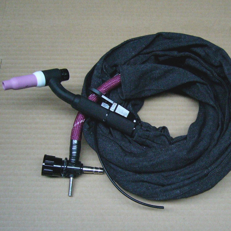 国标硅橡胶角度可调滤网WP-17FC-1带十字开关接触起弧氩弧焊枪