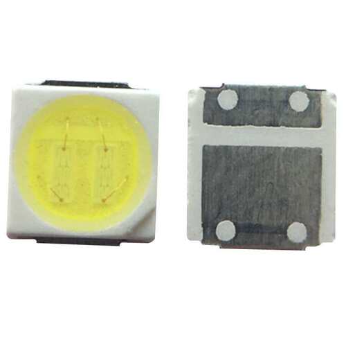 厂家高压6v电压3030贴片LED灯珠/双芯串联6V3030LED白灯