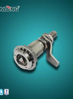 尚坤SK1-063T-3不锈钢圆头锁 机箱户外防水锁 不锈钢设备转舌锁