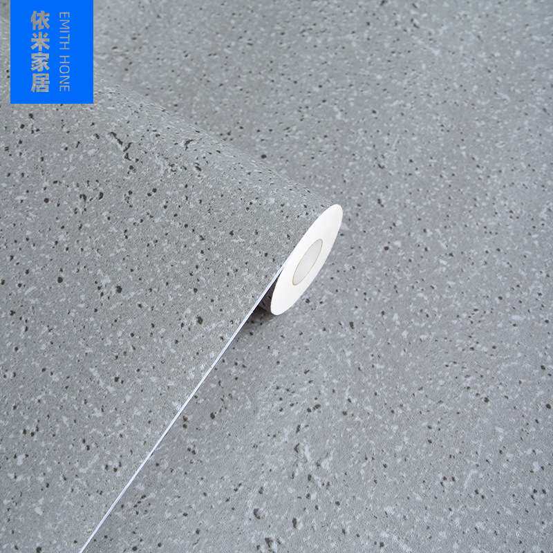 PVC复古水泥墙纸自粘壁纸客厅卧室服装商店个性墙面贴纸HMD9066