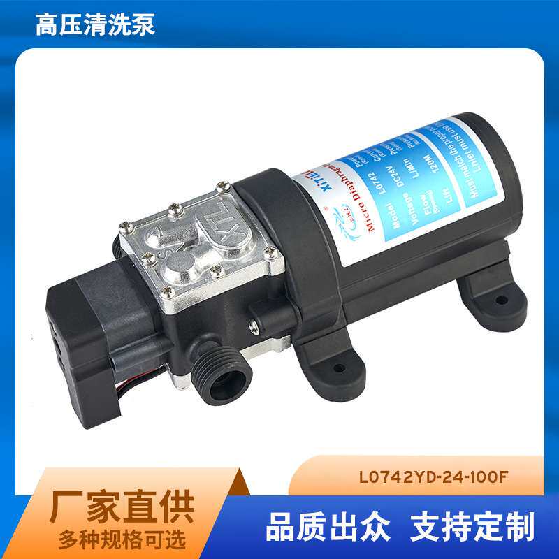 厂家供应自吸泵家用耐高温泵120W抽水泵清洗XTL增压泵电动隔膜泵