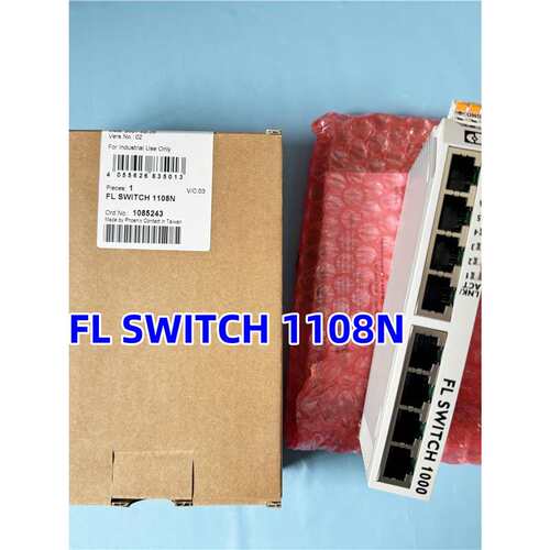 PHOENIX 菲尼克斯FL SWITCH 1108N千兆8口交换机1085243