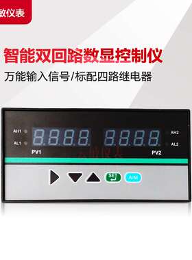 XMB726666P双回路数显控制仪表数字显示报警器温湿度XMB726266P