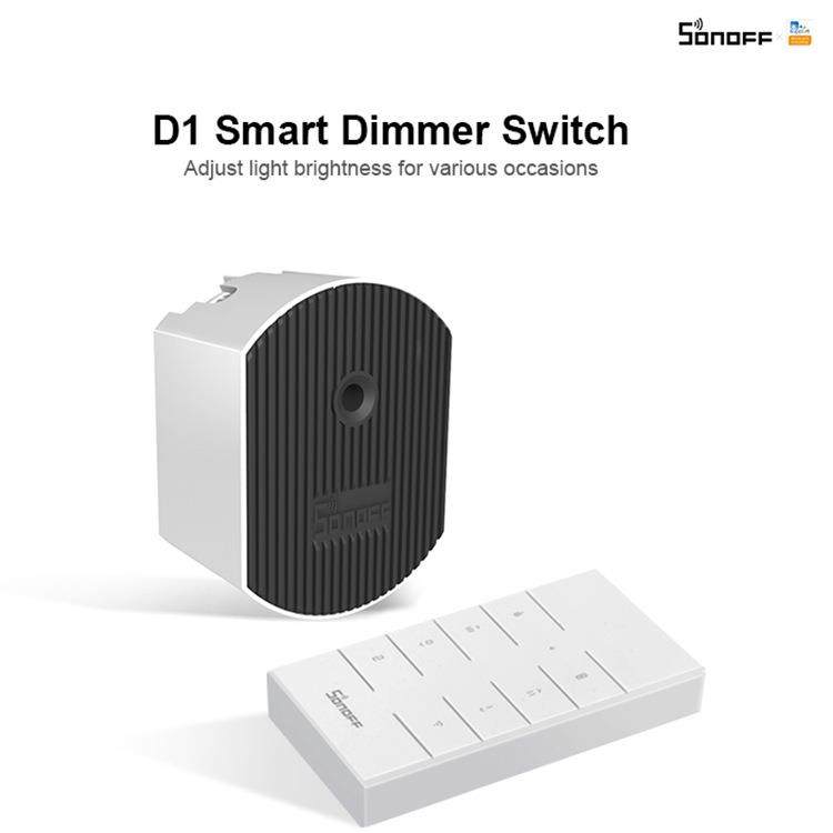 Sonoff D1 带RM33 R2智能调光开关灯泡通断器智能家居定时 Dimmer图片