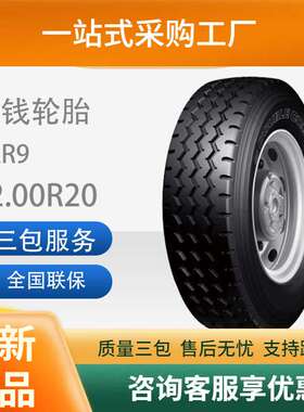 双钱1200R20/12.00R20-18PR RR9全钢子午线油料车含内胎垫带轮胎