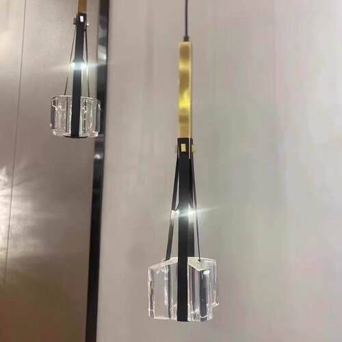 简约卧室床头小吊灯现代意大利设计师餐厅吧台咖啡厅创意皮革灯具