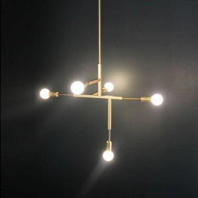 现代简约全铜创意客厅树枝个性艺术设计师办公室别墅装修公司吊灯