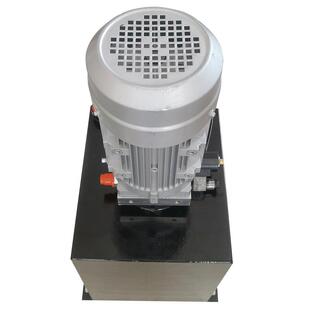 380V4KW液压动力单元泵站 1吨升降平台提升机 力富特配件