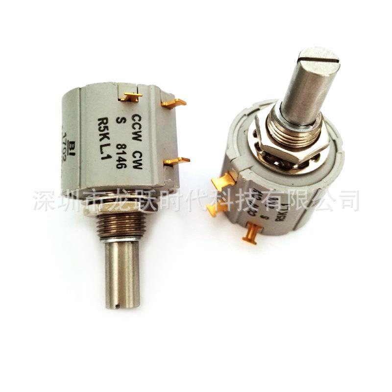 线绕进口电位器CW S 8146R5KL.1 BI MEXICO多圈精密可调电位器