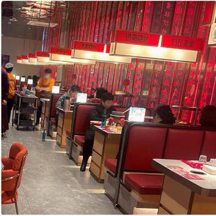 定新中式烧烤肉餐饮店大吊灯来图来样火锅店雅座收银台带射灯制作