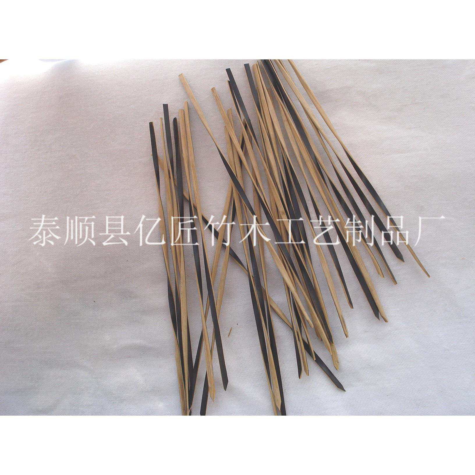 厂家直销一次水果针青皮色松叶针 水果叉 酒吧签价格低