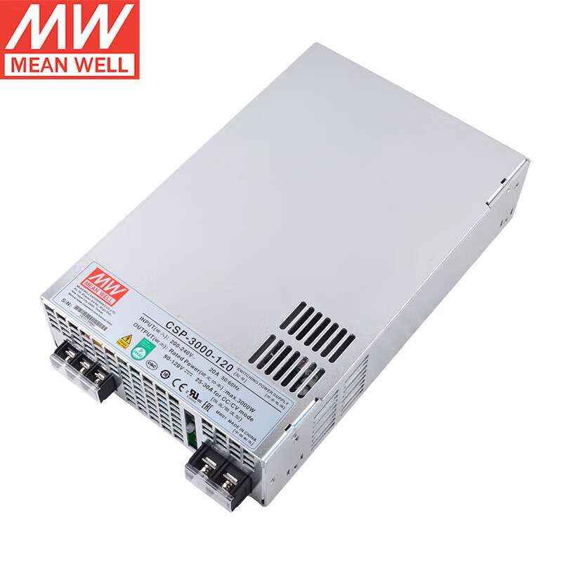 明纬（MEANWELL）CSP-3000-120 单组输出电源供应器内建主动式PFC
