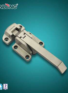 尚坤门锁SK1-093-3S工业屏蔽箱不锈钢密封锁工业烤箱迫紧门把手