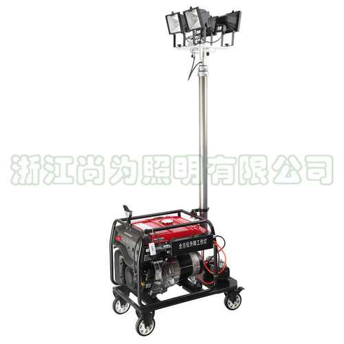 SW2910 泛光自动升降工作灯 尚为SW2910 2/5KW发电机 4*150W/500W