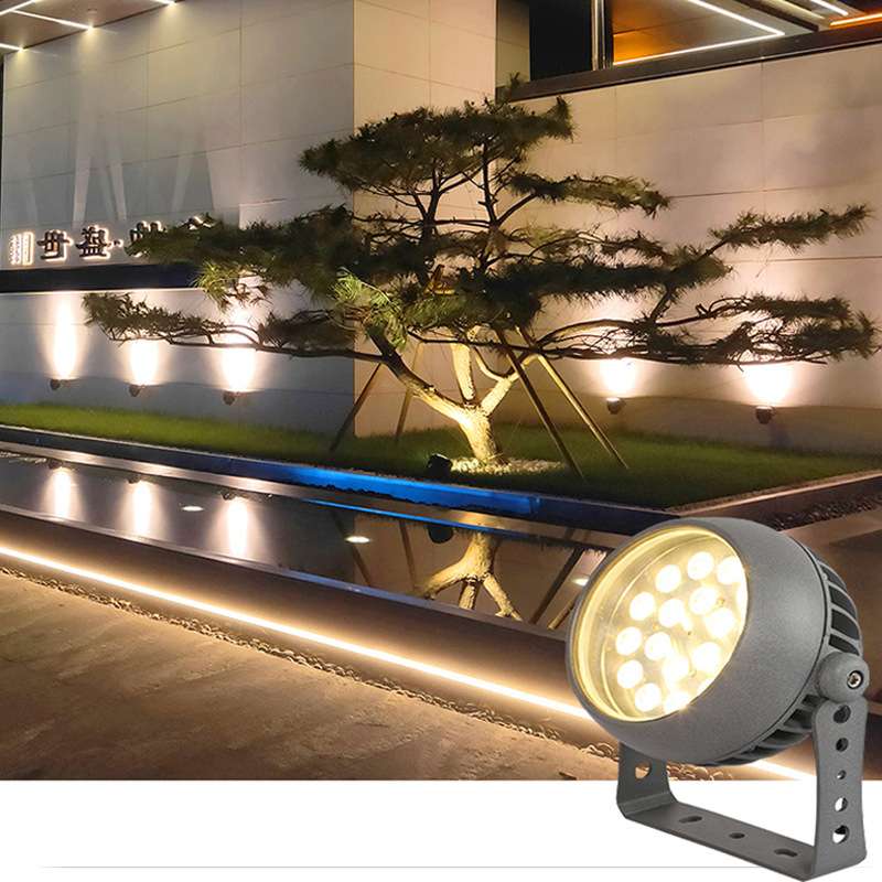 led照树灯户外防水投光灯室外景观绿化射灯别墅外墙亮化洗墙灯24V