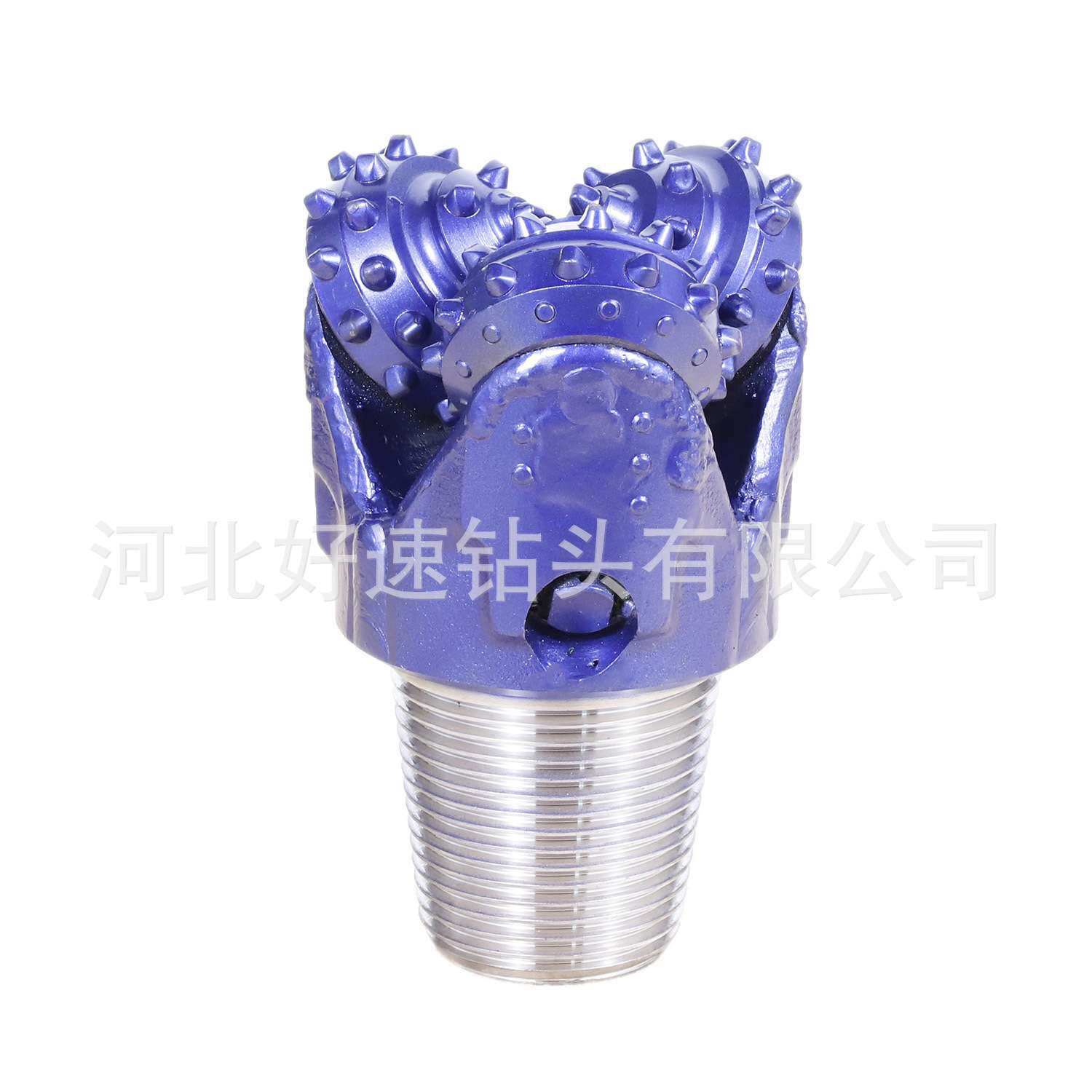 钻采设备三牙轮钻头镶齿5 1/4英寸(133mm)IADC537地热勘测钻头