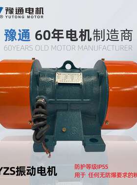 YZS/O/U振动电机380v工业三相异步纯铜仓壁高频震动脱水直线筛