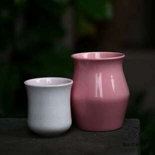 陶瓷冰裂聚香束腰手冲咖啡杯闻香分享杯品鉴杯感官杯origami非CCC