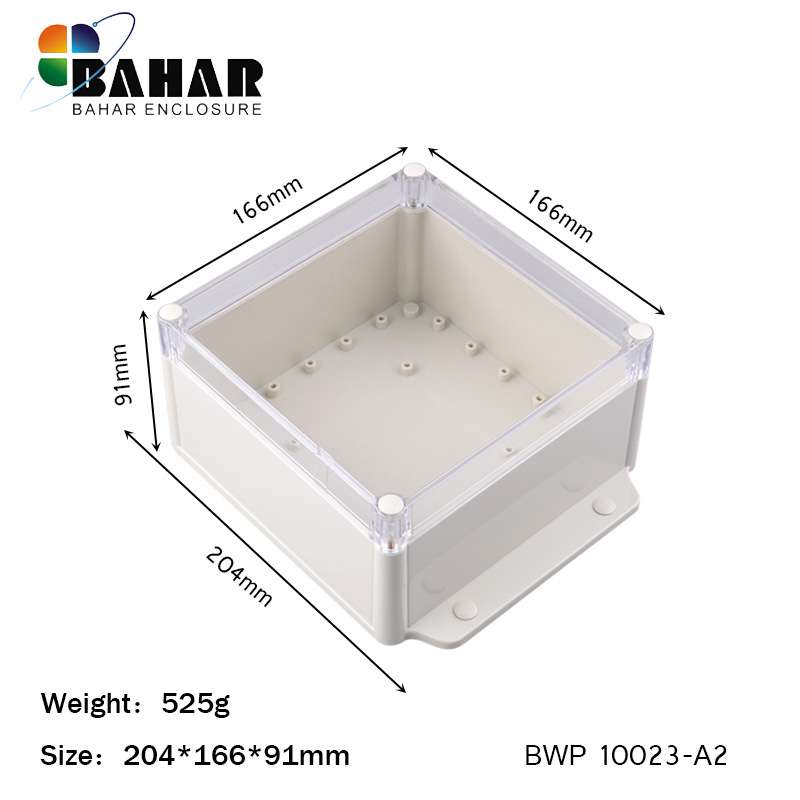 ABS塑料脉冲控制ENCLOSURE IP68防水盒仪表巴哈尔壳体BWP10023