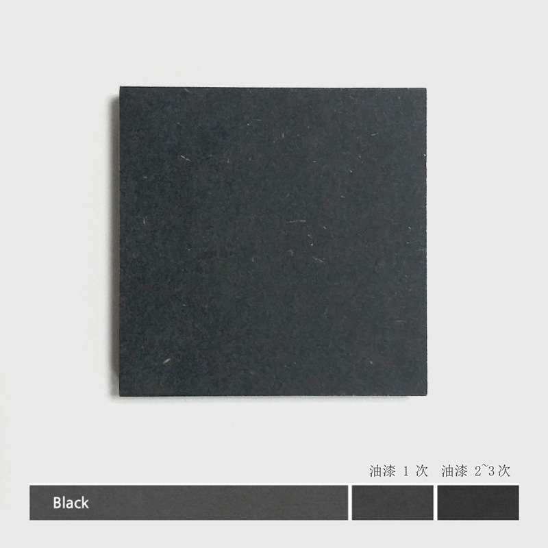 进口密度板 环保E0黑色中纤18mm 墙压板展示道具室内装饰柜体使用