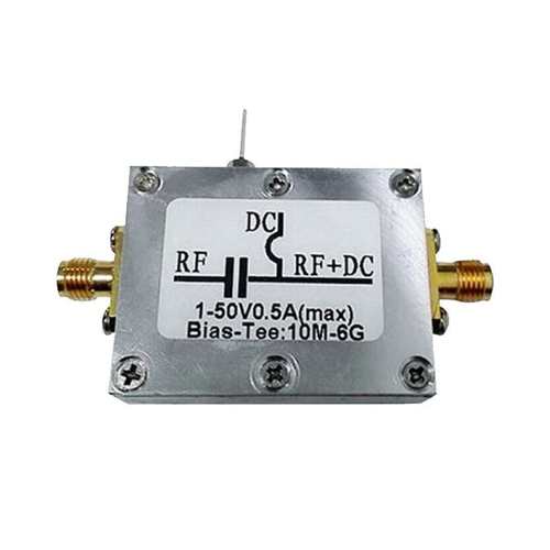 偏置器同轴馈电 Bias Tee 10MHz-6GHz　低插损 射频隔直器