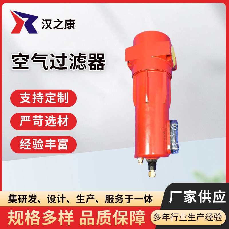 真空多芯空气过滤器 316空气带压力容器过滤器 空气净化过滤器