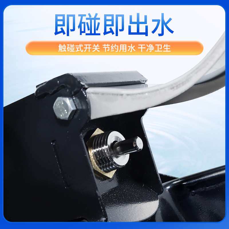 牛用饮水碗钢板铸铁喝水盆自动饮水器加厚牛马驴水槽养殖喂水神器