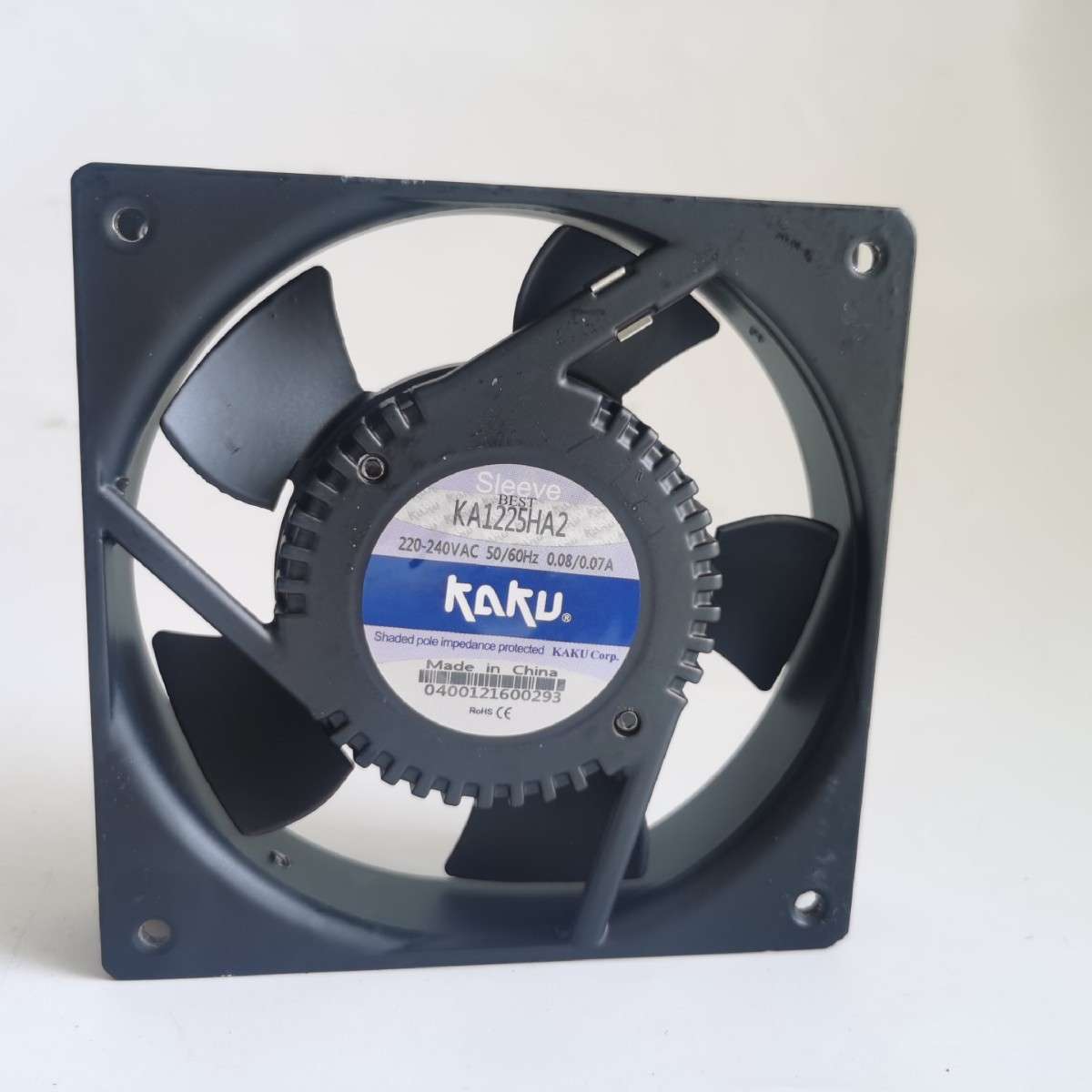 原装 KAKU卡固风扇 KA1225HA2 220V 0.07A 12025散热风扇轴流风机
