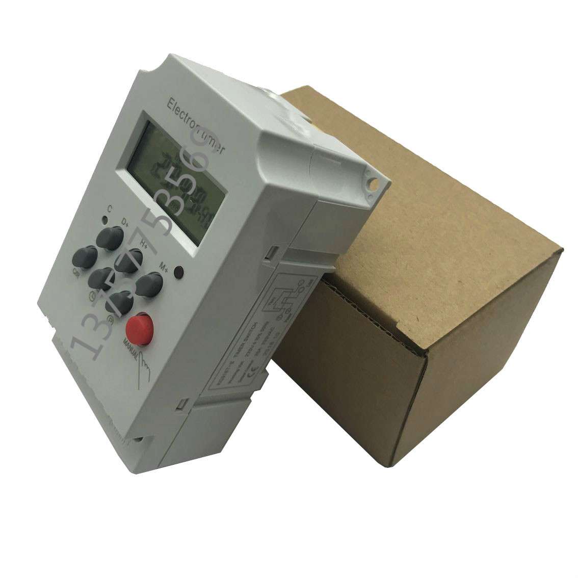 微型KG316T-II微电脑定时开关控制器时控开关220V定时器