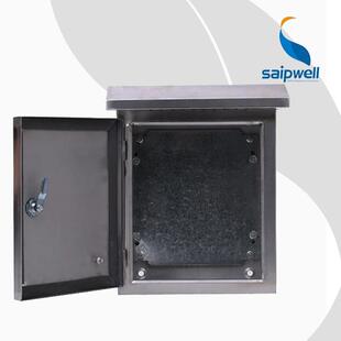 户外不锈钢配电箱 防雨电表配电箱 500x400x200路灯控制配电箱