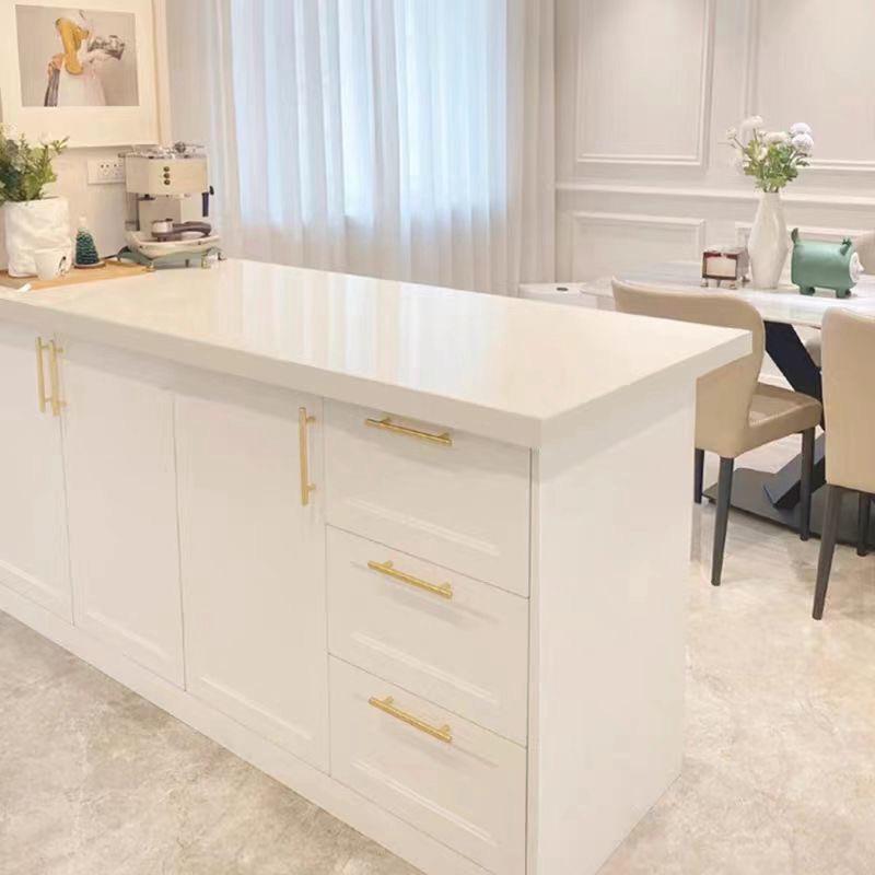 轻奢吧台家用厨房岛台餐桌置物料理柜操作烘焙台开放式中岛台