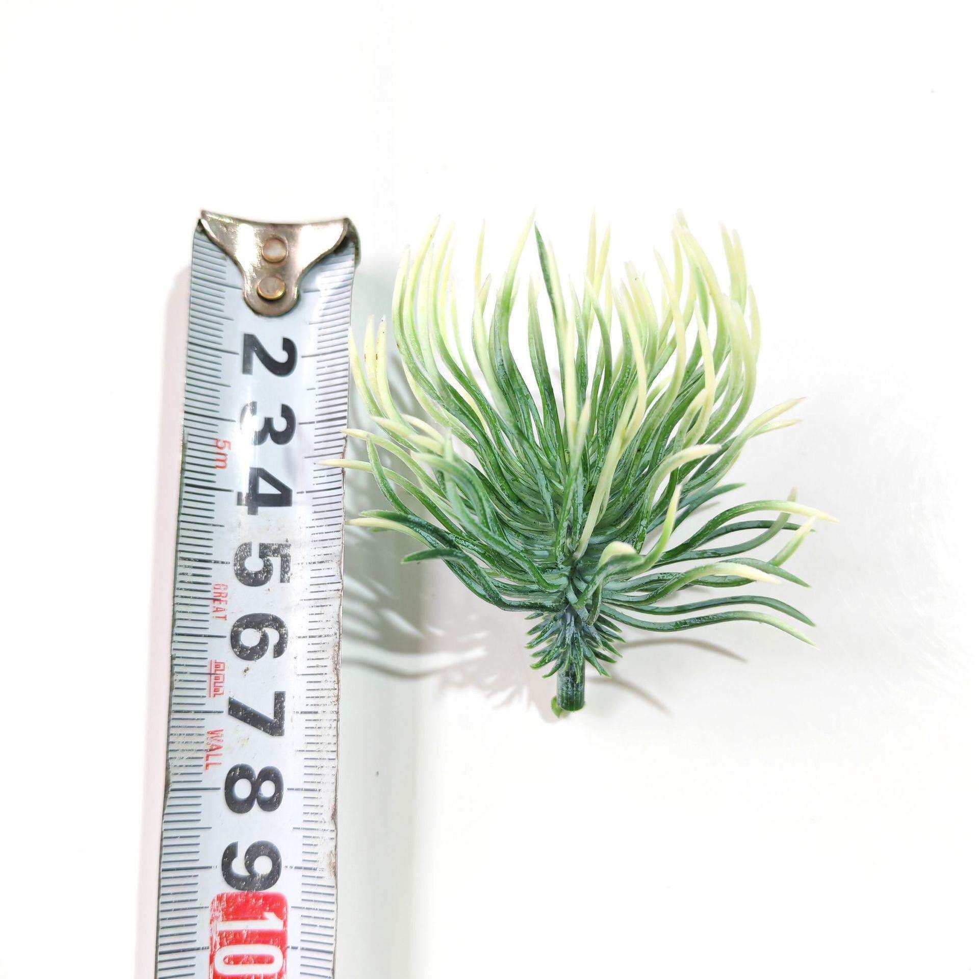 厂家直销工厂跨境仿真花塑料水草配件仿真绿植圣诞挂霜植物