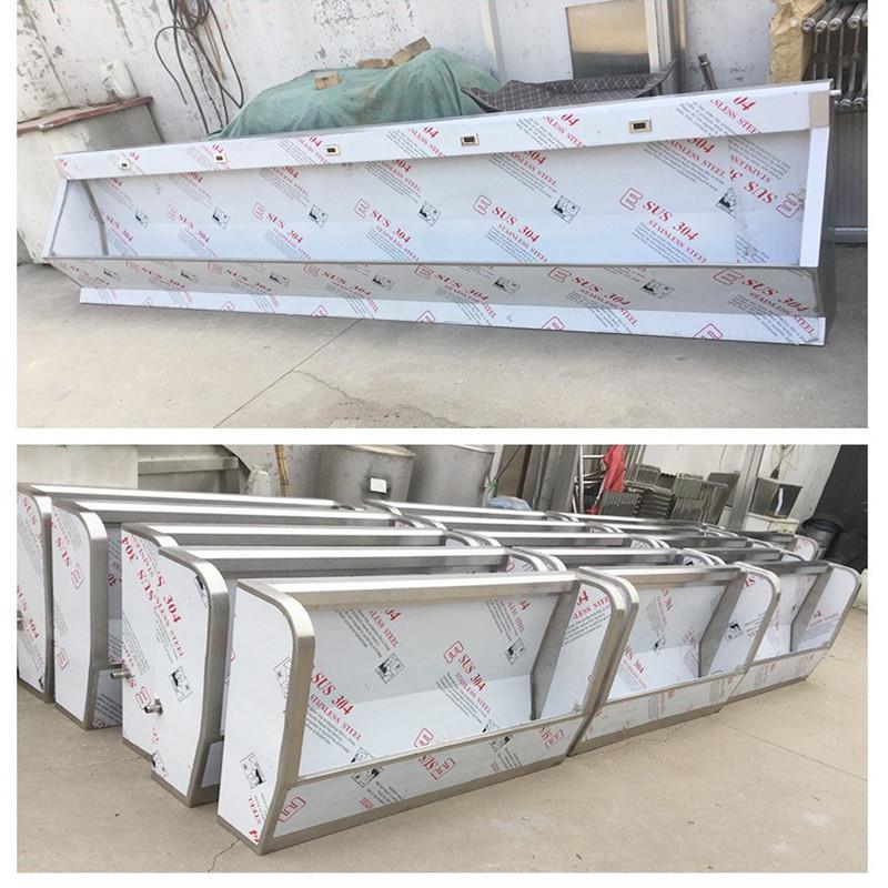 不锈钢小便池尿槽学校公厕景区落地小便槽304感应感应器