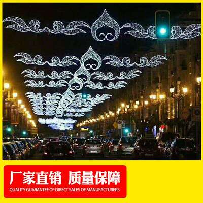 大型商场商业街灯光美陈灯光通道灯光灯帘灯光连廊户外亮化工程